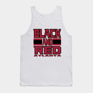 Atlanta LYFE Black and Red True Football Colors! Tank Top